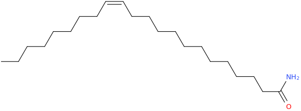 ERUCAMIDE molecular structure