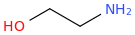 ETHANOLAMINE molecular structure