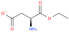 ETHYL ASPARTATE molecular structure