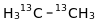 Ethane-13C2 molecular structure