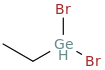 Ethyldibromogermane molecular structure
