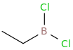 Ethyldichloroborane molecular structure