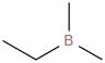Ethyldimethylborane molecular structure