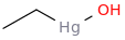 Ethylhydroxymercury molecular structure