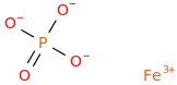 FERRIC PHOSPHATE molecular structure