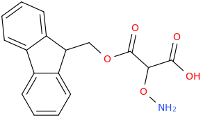 FMOC-AMINOXYACETIC ACID molecular structure