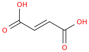 FUMARIC ACID molecular structure