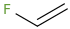 Fluoroethylene molecular structure