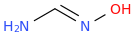 Formamide oxime molecular structure