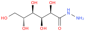GLUCONIC ACID HYDRAZIDE molecular structure