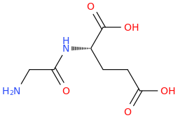 GLYCYL-L-GLUTAMIC ACID molecular structure