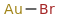 GOLD MONOBROMIDE molecular structure