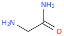 Glycinamide molecular structure