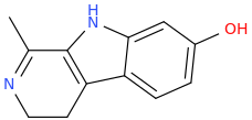 HARMALOL molecular structure