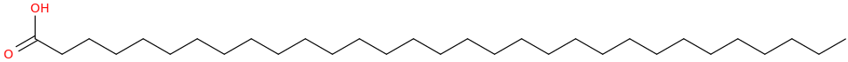HENTRIACONTANOIC ACID molecular structure