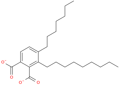 HEPTYLNONYLPHTHALATE molecular structure