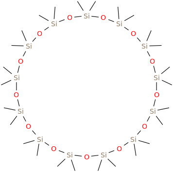 HEXACOSAMETHYLCYCLOTRIDECASILOXANE molecular structure