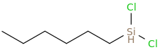 HEXYLDICHLOROSILANE molecular structure
