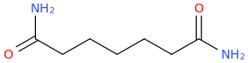 Heptanediamide molecular structure