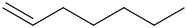 Heptene molecular structure