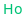 Holmium molecular structure