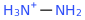 Hydrazinium molecular structure