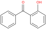Hydroxybenzophenone molecular structure