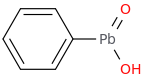 Hydroxyoxophenylplumbane molecular structure