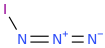IODINEAZIDE molecular structure