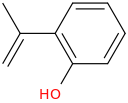 ISOPROPENYLPHENOL molecular structure