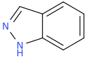 Indazole molecular structure