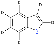 Indole-d6 molecular structure