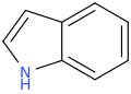 Indole molecular structure