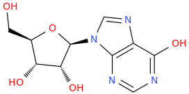 Inosine molecular structure