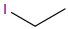 Iodoethane molecular structure