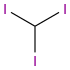 Iodoform molecular structure