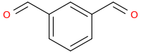 Isophthalaldehyde molecular structure