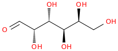 L-GALACTOSE molecular structure