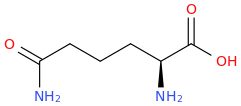 L-HOMOGLUTAMINE molecular structure