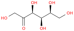 L-Sorbose molecular structure