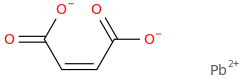 LEAD MALEATE molecular structure