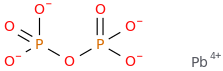 LEAD PYROPHOSPHATE molecular structure