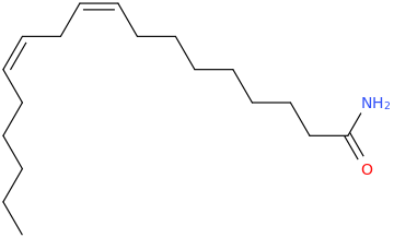 LINOLEAMIDE molecular structure