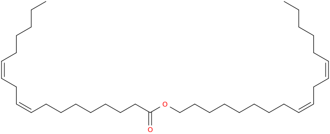 LINOLEYL LINOLEATE molecular structure