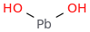 Lead hydroxide molecular structure