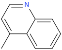 Lepidine molecular structure
