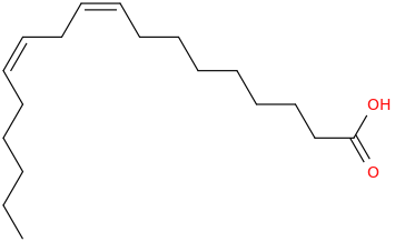 Linoleic Acid molecular structure