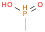 METHYL-PHOSPHINIC ACID molecular structure