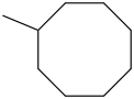 METHYLCYCLOOCTANE molecular structure