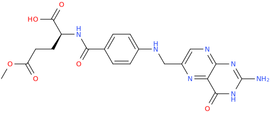 METHYLFOLATE molecular structure